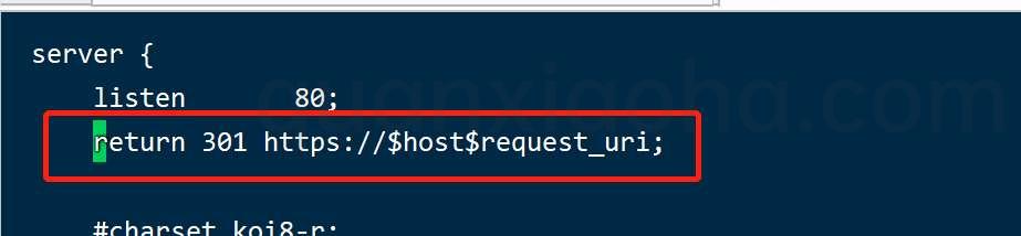nginx 301 跳转 nginx 301 跳转