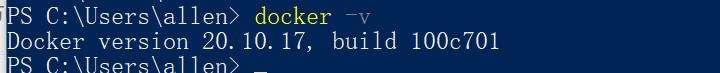 查看当前 Docker 版本号 查看当前 Docker 版本号