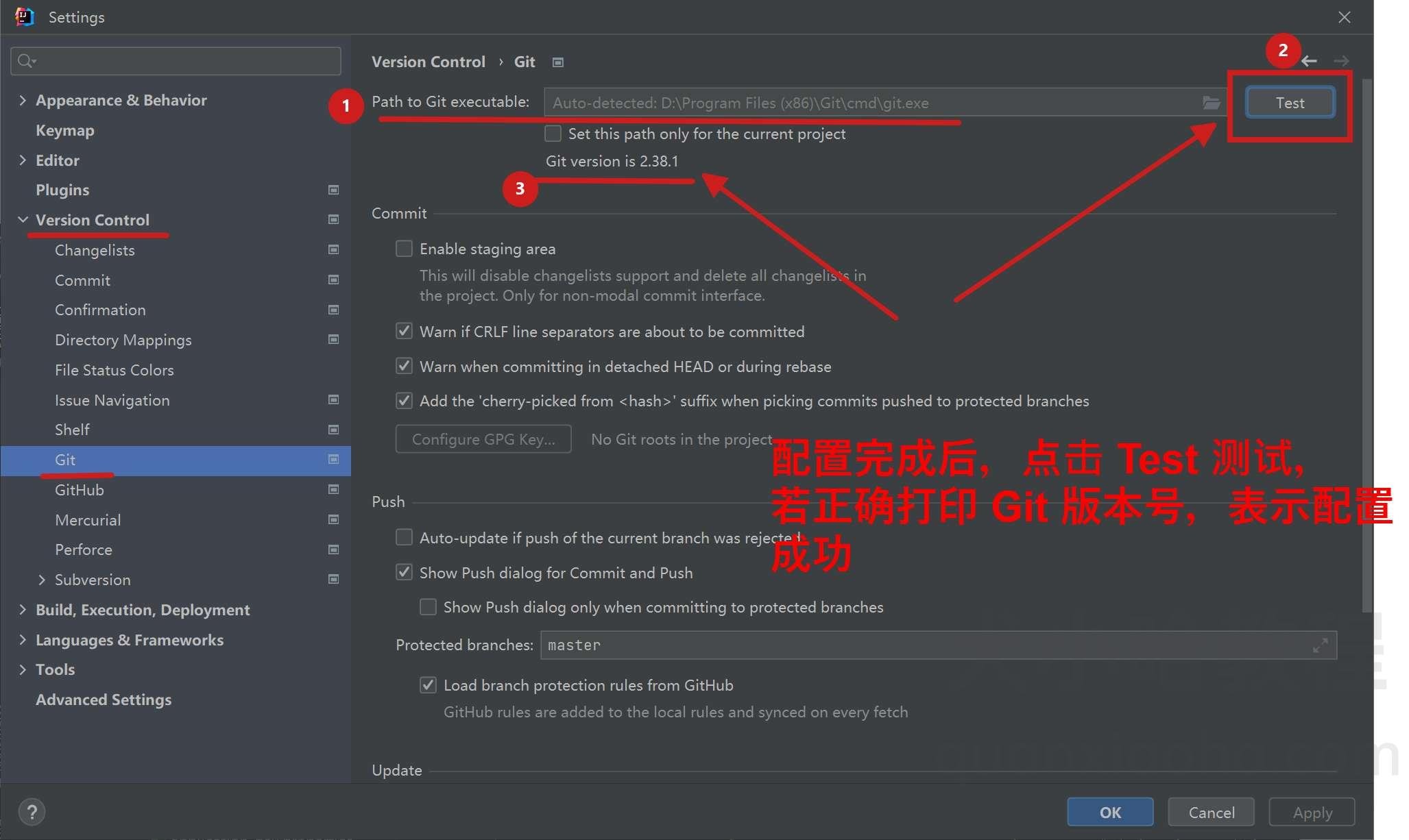 IDEA 配置 Git IDEA 配置 Git