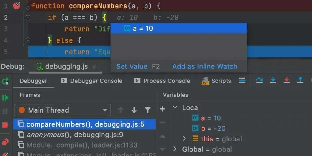 JavaScript 调试 JavaScript 调试