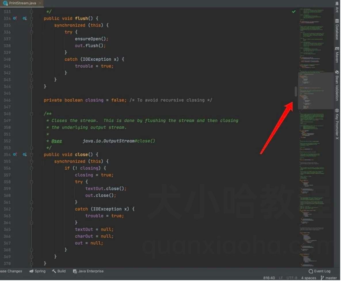 CodeGlance 显示代码缩略图插件 CodeGlance 显示代码缩略图插件