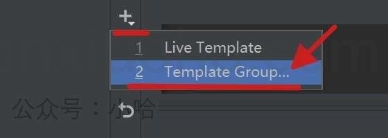 IDEA 新建 Live Template Group IDEA 新建 Live Template Group
