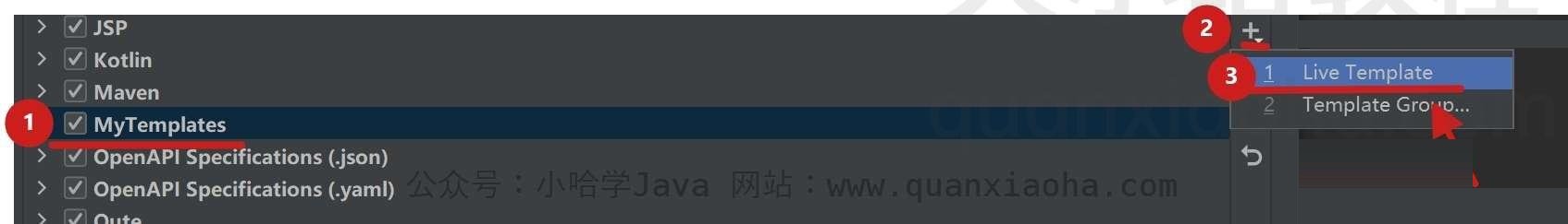 IDEA 新建 Live Template IDEA 新建 Live Template