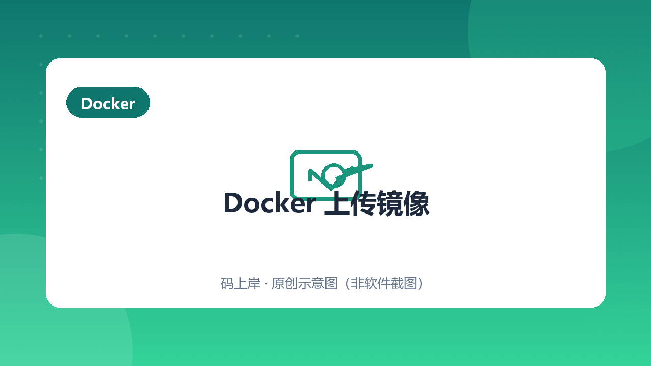 Docker 上传镜像