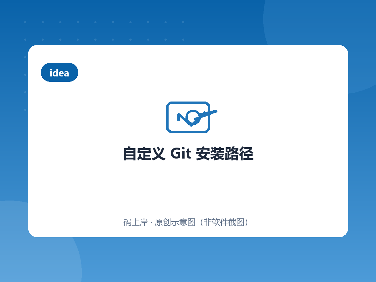 自定义 Git 安装路径 自定义 Git 安装路径