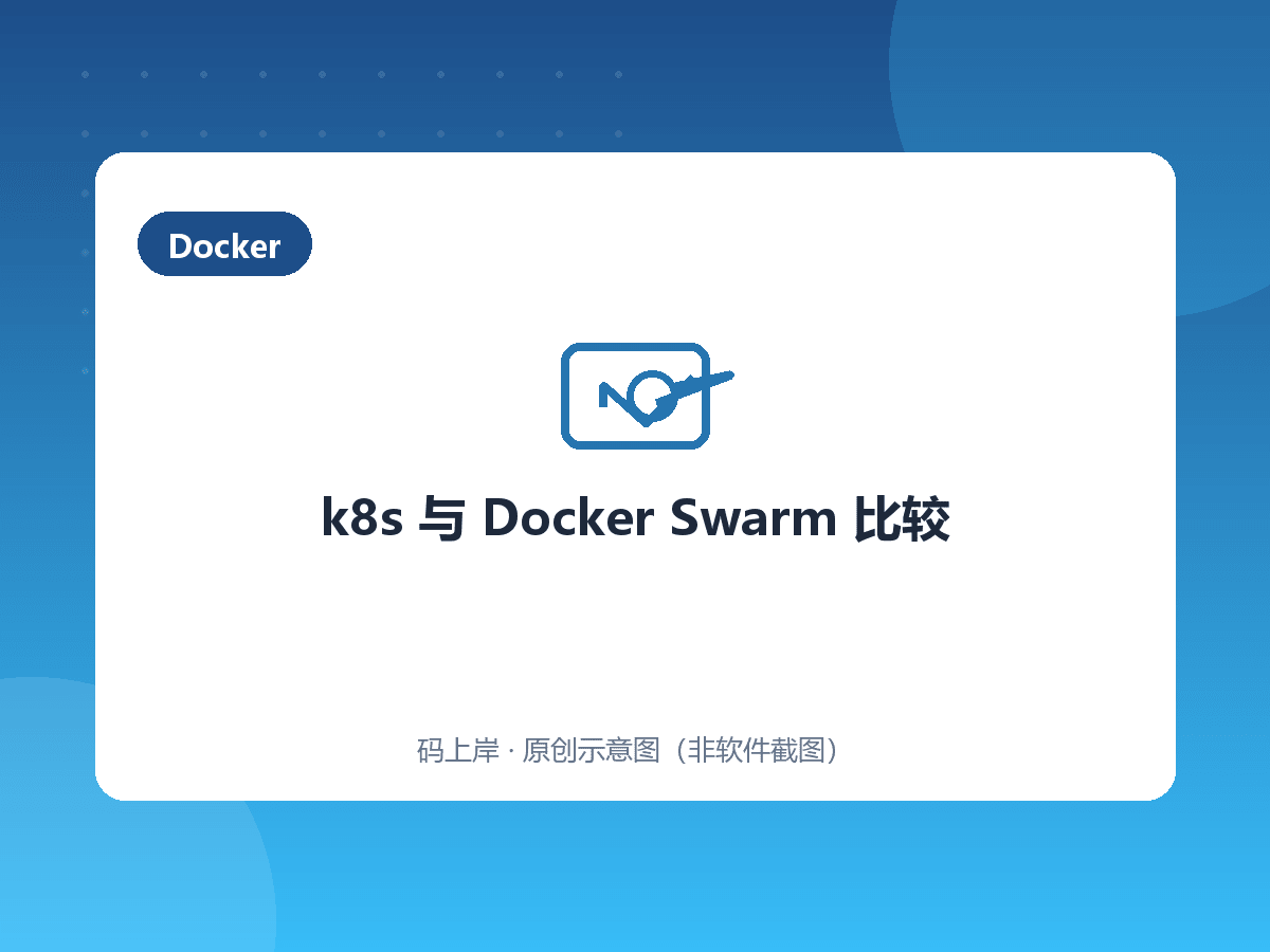 k8s 与 Docker Swarm 比较 k8s 与 Docker Swarm 比较