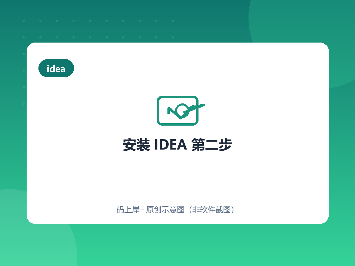 安装 IDEA 第二步 安装 IDEA 第二步